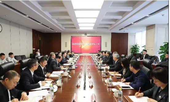 周乃翔會(huì)見哈爾濱工業(yè)大學(xué)黨委書記熊四皓、校長(zhǎng)周玉